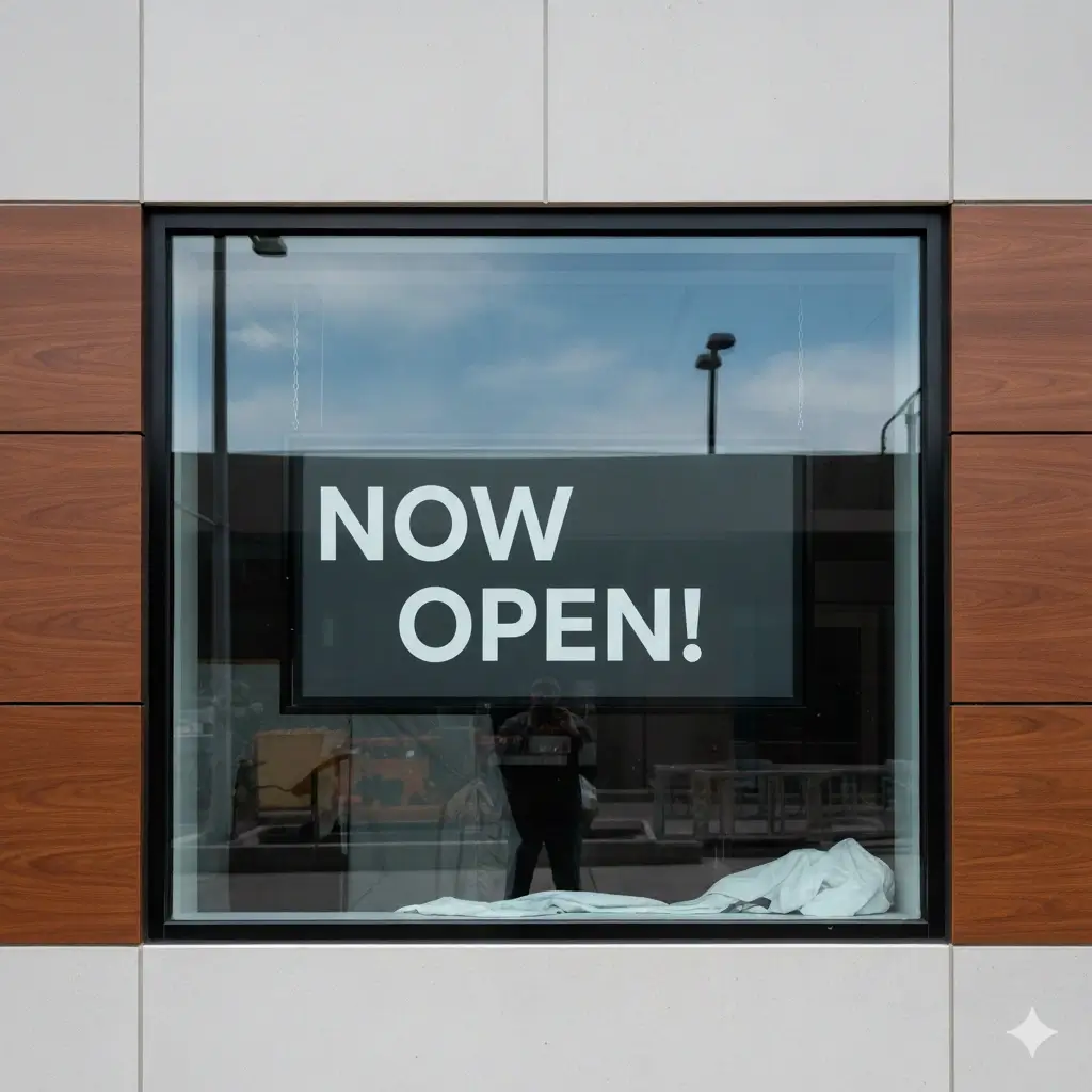 After editing - Business Signage