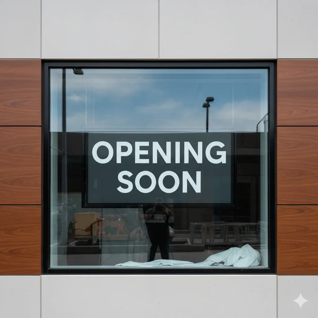 Before editing - Business Signage
