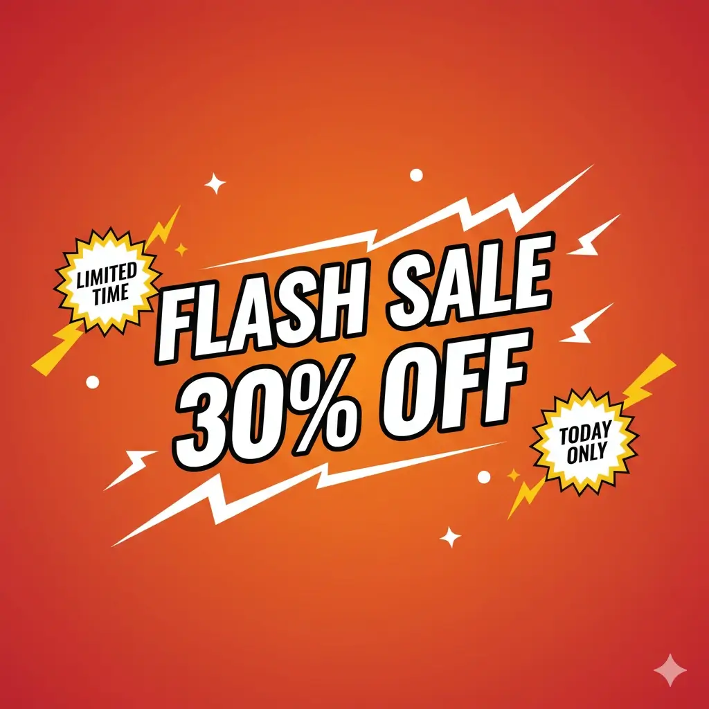 Before editing - E-commerce Flash Sale